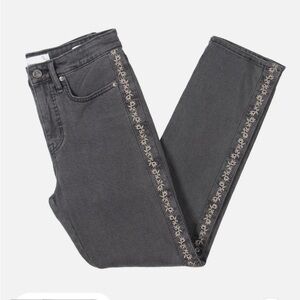 Sam Edelman Womens High Rise Slim Straight Leg Jeans NEW